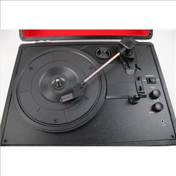 Crosley Cruiser Portable Bluetooth Turntable, Red/Black