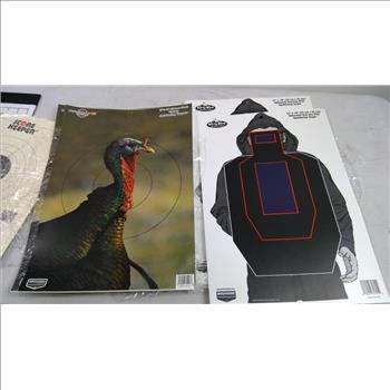 Crosman 5 Ct CO2 Powerlet Cartridges, With Training Paper Targets