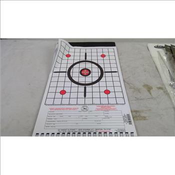 Crosman 5 Ct CO2 Powerlet Cartridges, With Training Paper Targets