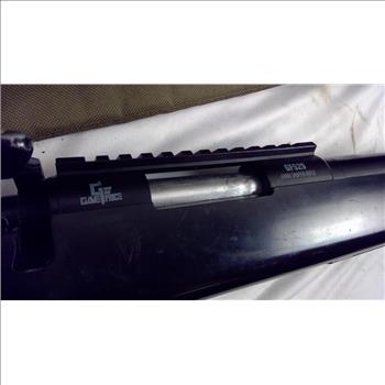 Crosman Game Face Spring Powered Airsoft Sniper Rifle With Shooting Mat & Pistol Holster