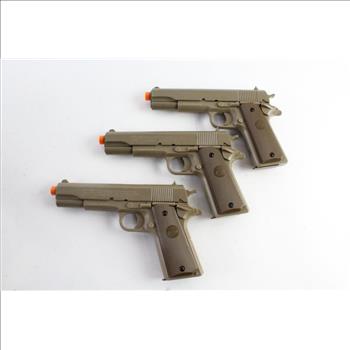 Crosman, Marines SP02, Airsoft Pistols, 3 Pieces