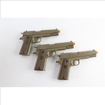 Crosman, Marines SP02, Airsoft Pistols, 3 Pieces