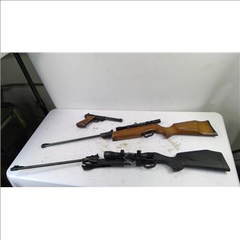 Crosman Shockwave, Gamo Expo Air Rifles, Crosman 454 Air Pistol, 3 Pieces