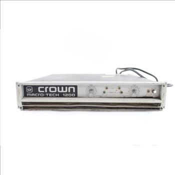 Crown Macrotech 1200 Amplifier