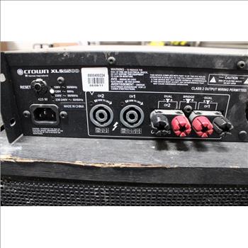 Crown XLS2500 High-Density Power Amplifier