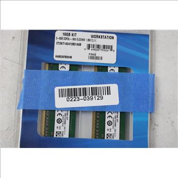 Crucial 16GB  Memory Module Kit