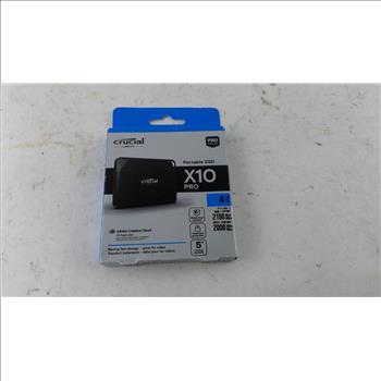 Crucial X10 Pro Portable SSD 4TB