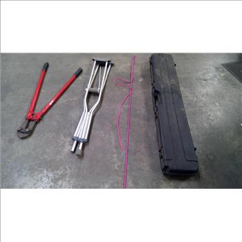 Crutsches, Hard Case And Cutters