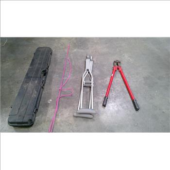 Crutsches, Hard Case And Cutters