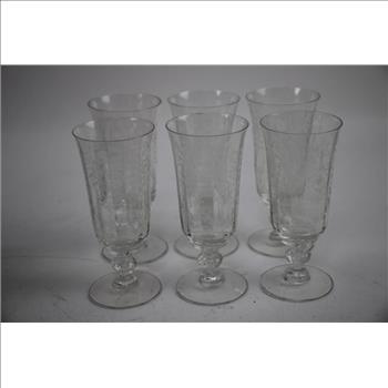 Crystal Glass Cups, 20+ Pieces