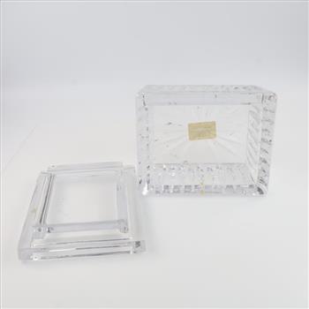 Crystal Soho Box With Lid