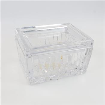Crystal Soho Box With Lid