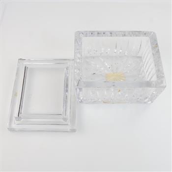Crystal Soho Box With Lid