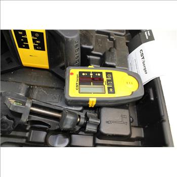 CST/berger RL25H Rotating Laser & RD5 Laser Detector In Case