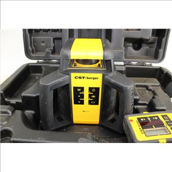 CST/berger RL25H Rotating Laser & RD5 Laser Detector In Case