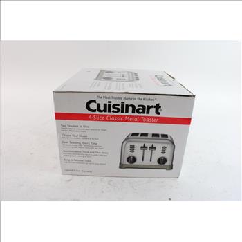 Cuisinart 4 Slice Metal Toaster