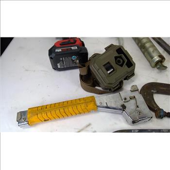 Cutters Skill Drill, Sttaple,  Tasco Trail Cam, Misc Tools