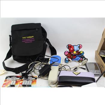 Cyberonics Programming Wand, Bunch Diamondo Clutch, Britto Cuddly Bear Statue, And More; 10+ Items