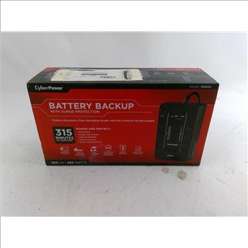 Cyberpower Battery Backup With Surge Protection