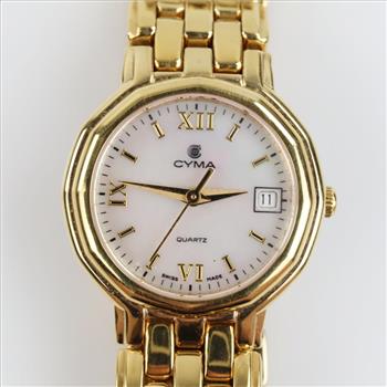 CYMA 18kt GP Swiss Watch