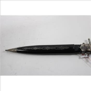 Dagger With Black Scabbard