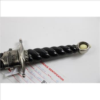 Dagger With Black Scabbard