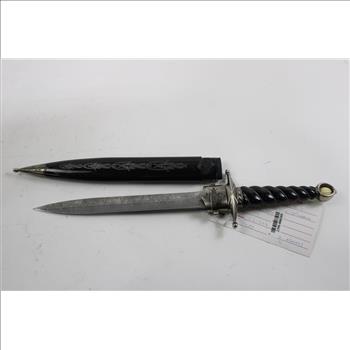Dagger With Black Scabbard