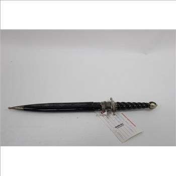Dagger With Black Scabbard