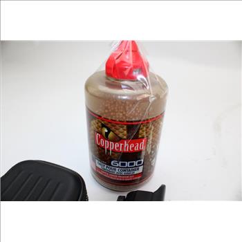 Daisy Powerline 415 Airsoft Gun, Copper BBs And Darts