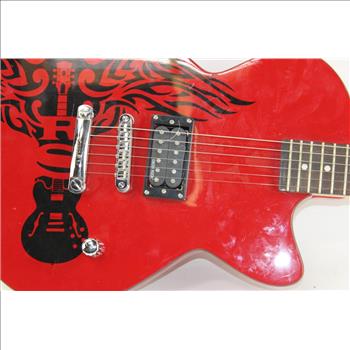 Daisy Rock Rick Springfield Red And Black Electric Guitar