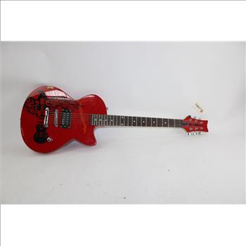 Daisy Rock Rick Springfield Red And Black Electric Guitar