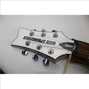 Daisy Rock Rick Springfield Red Deluxe Electric Guitar