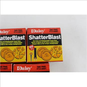 Daisy Shatter Blast Target Disc 60-Packs, 5 Pieces