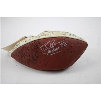 Dallas Cowboys Autographed Football - Dallas Cowboy Cheerleaders