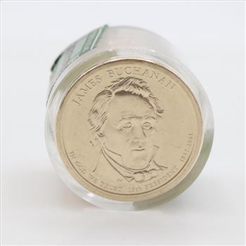 Danbury Mint Uncirculated Presidential Dollars, 1 Roll