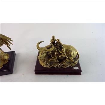 Dapha Chinese Zodiac Statues, 2 Pieces