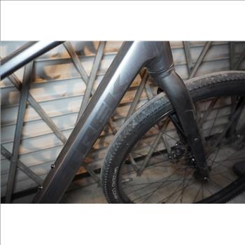 Dark Gray Trek Mountain Bike
