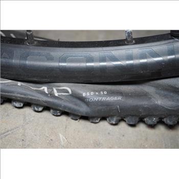 Dark Gray Trek Mountain Bike