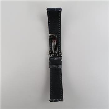 Dark Grey Watch Band Stainless Steel Clasp