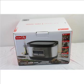 Dash, Digital Sous Vide Sensor Touch Control Buttons And Led Display