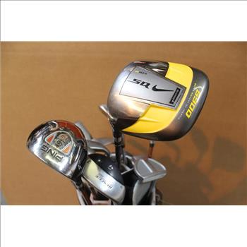 Datrek Golf Bag With Clubs, 14 Pieces