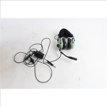 David Clark Aviation Headset With Mic