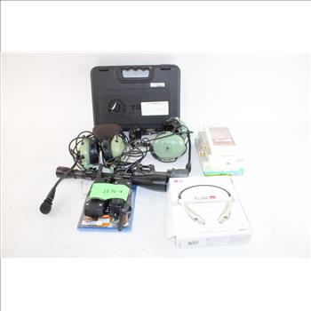 David Clark Company Headsets And More, 5+ Pieces