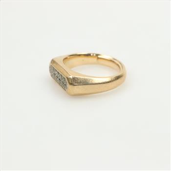 David Yurman 18kt Gold Diamond Ring