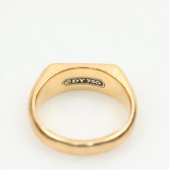 David Yurman 18kt Gold Diamond Ring