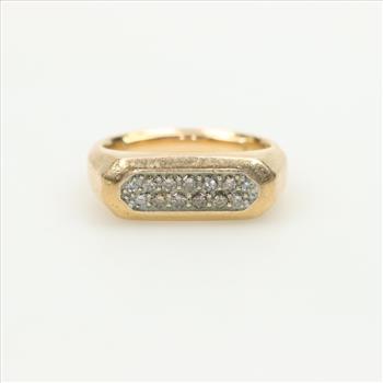 David Yurman 18kt Gold Diamond Ring