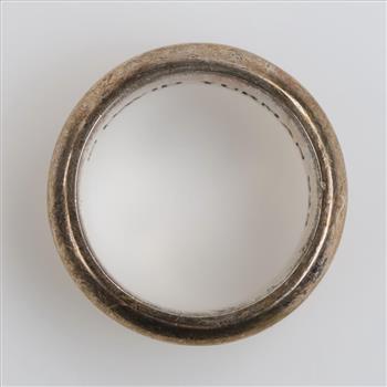 David Yurman Sterling Silver Cable Inset Band