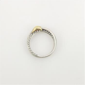 David Yurman Sterling Silver X Crossover Band