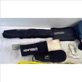 DBI Sala Tool Bag With Straps, Snatch Block, Carabiner, And More