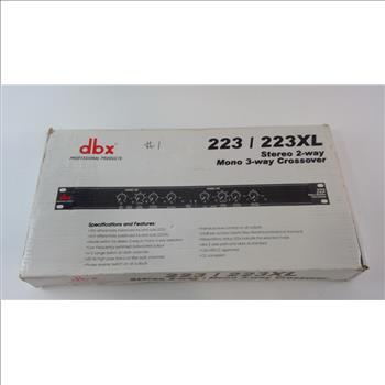 Dbx Professional Stereo 2-way Crossover